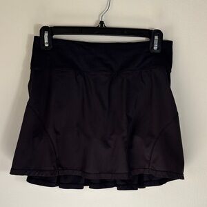 Lululemon 4 Black Athletic Skort